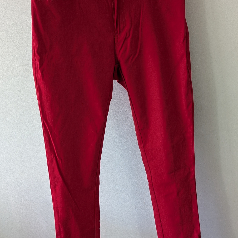 5 For $20 Lily Morgan Red Cropped Jean Pants